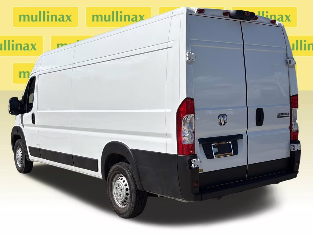 2025 Bright White Clearcoat Ram ProMaster 3500 High Roof FWD Van