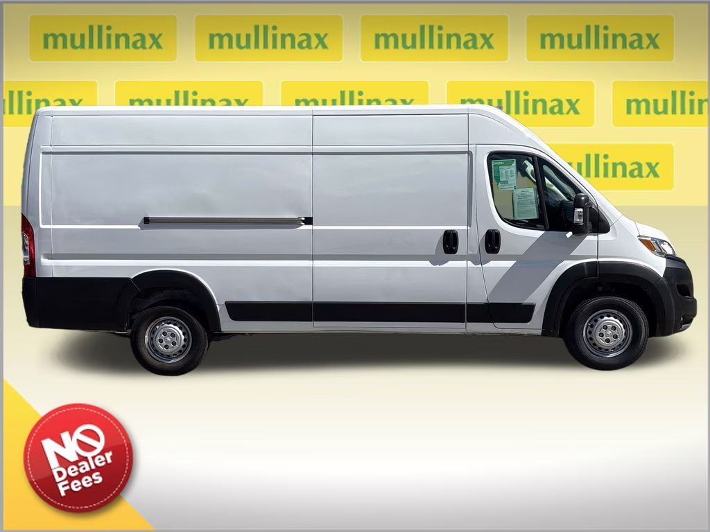 2025 Bright White Clearcoat Ram ProMaster 3500 High Roof FWD Van