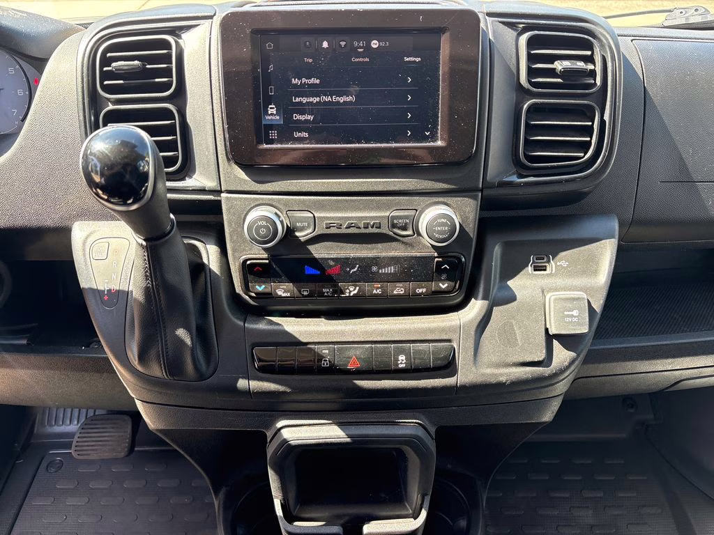 2025 Bright White Clearcoat Ram ProMaster 3500 High Roof FWD Van