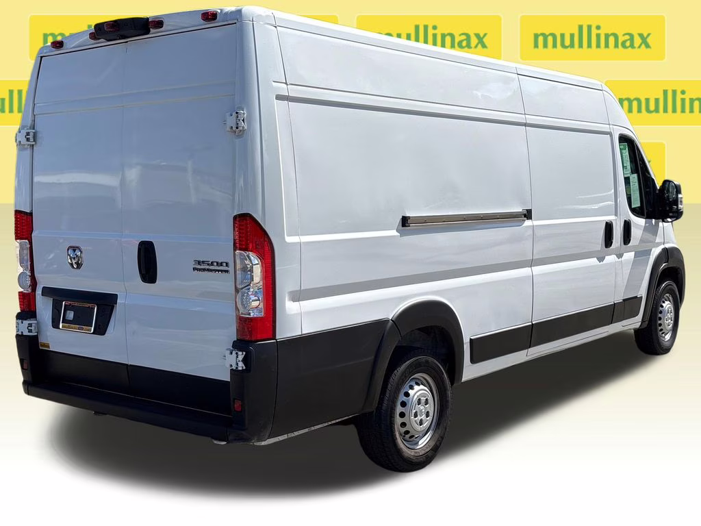 2025 Bright White Clearcoat Ram ProMaster 3500 High Roof FWD Van
