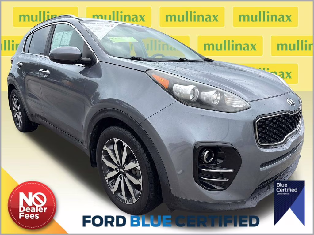 2017 Mineral Silver Kia Sportage EX FWD SUV