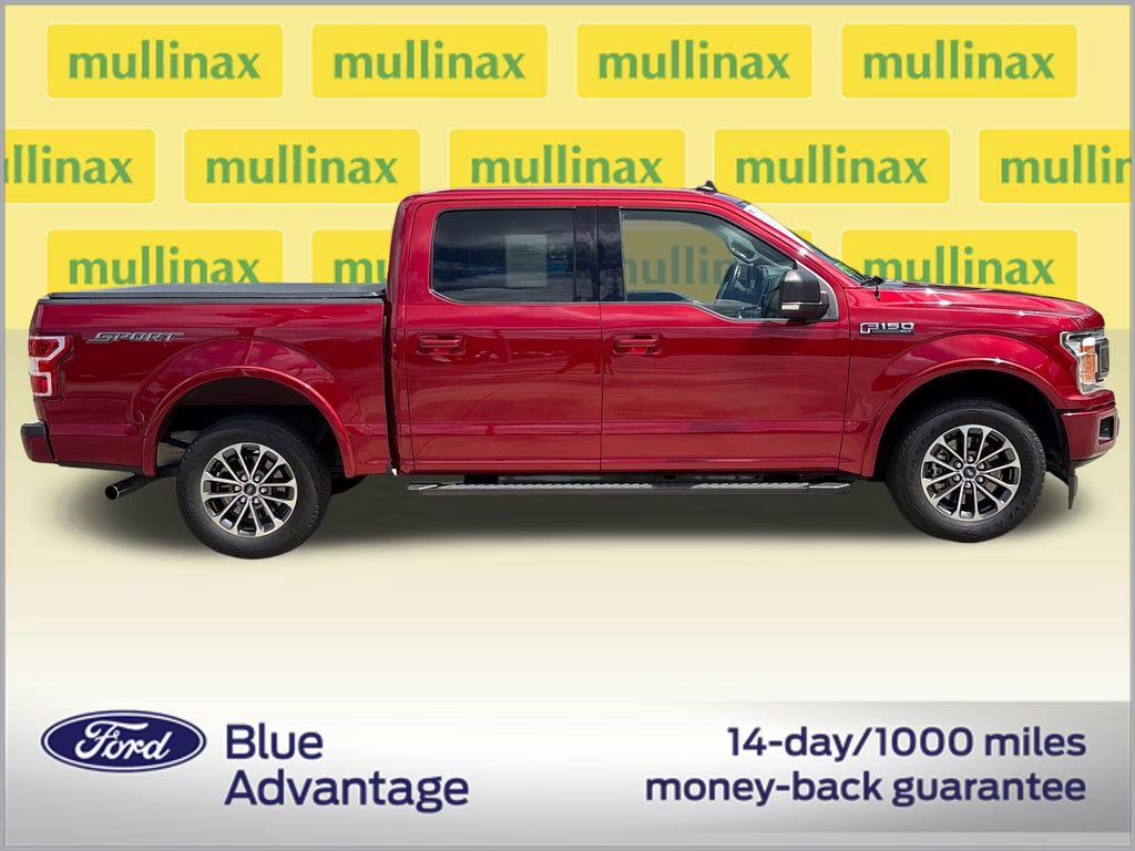 2019 Ruby Red Metallic Tinted Clearcoat Ford F-150 XLT RWD Truck