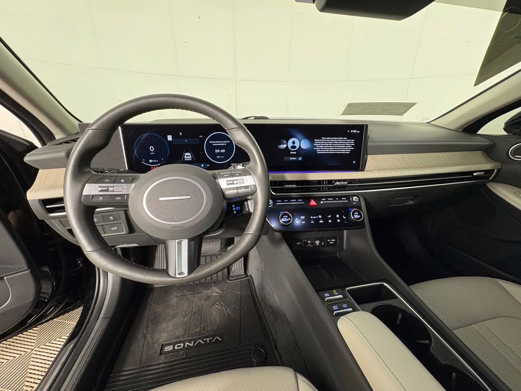 2024 Onyx Black Hyundai Sonata Hybrid Limited FWD Sedan