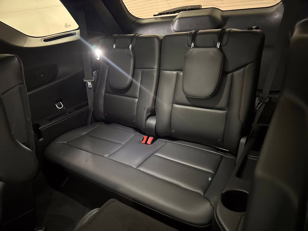 2025 Star White Metallic Tri-Coat Ford Explorer ST 4X4 SUV