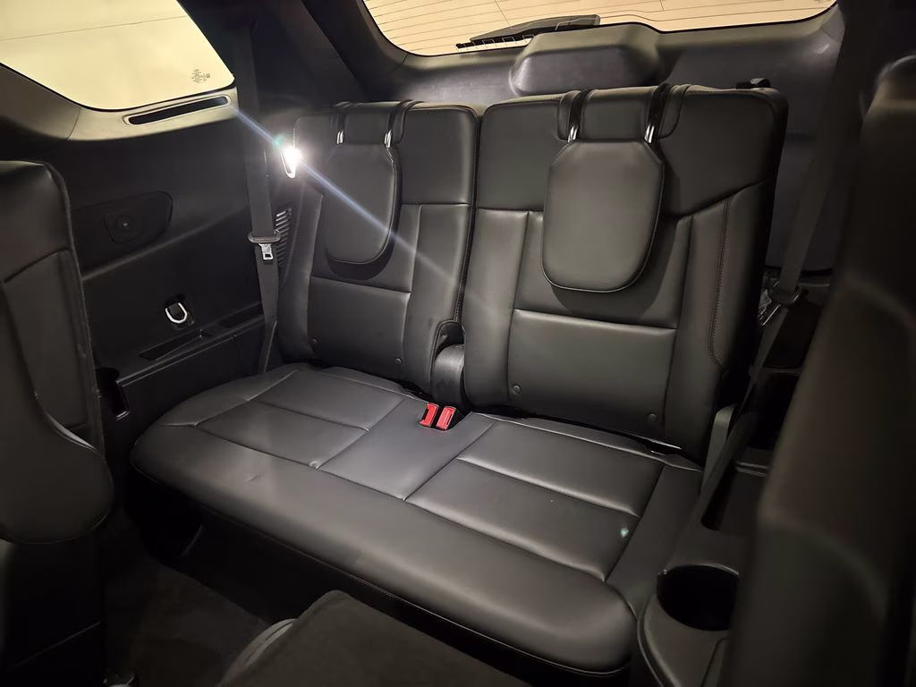 2025 Star White Metallic Tri-Coat Ford Explorer ST 4X4 SUV