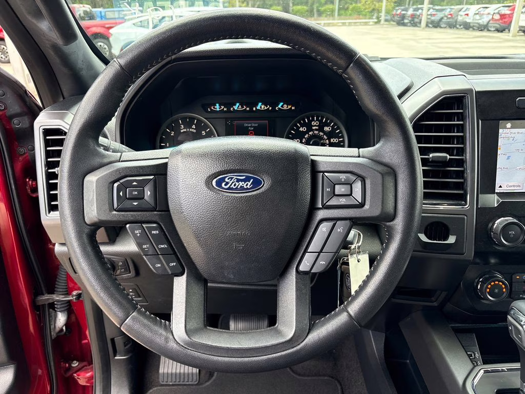 2019 Ruby Red Metallic Tinted Clearcoat Ford F-150 XLT RWD Truck