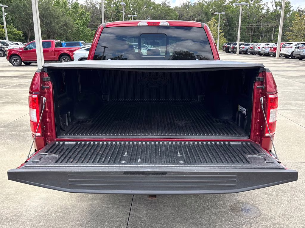 2019 Ruby Red Metallic Tinted Clearcoat Ford F-150 XLT RWD Truck