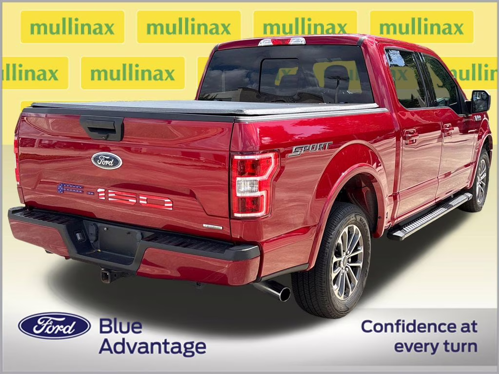 2019 Ruby Red Metallic Tinted Clearcoat Ford F-150 XLT RWD Truck