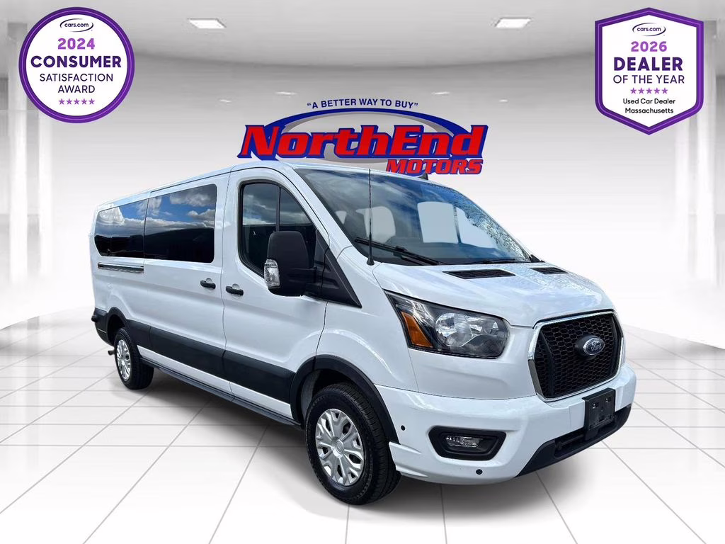 2024 Oxford White Ford Transit-350 XLT RWD Crossover