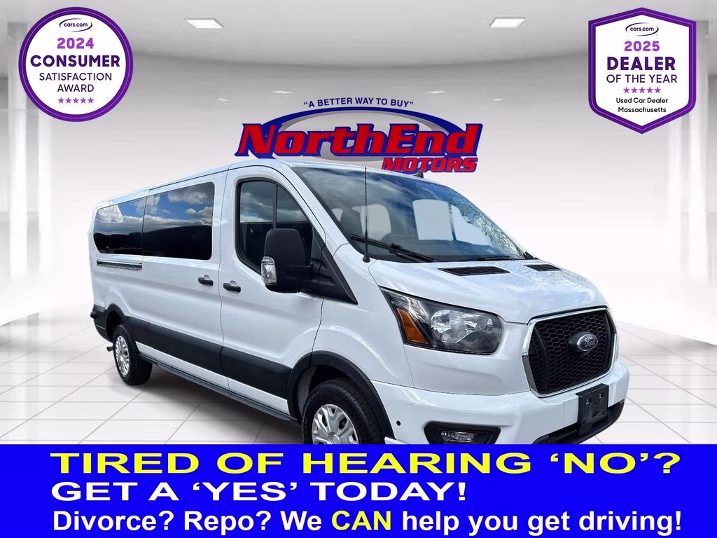 2024 Oxford White Ford Transit-350 XLT RWD Crossover