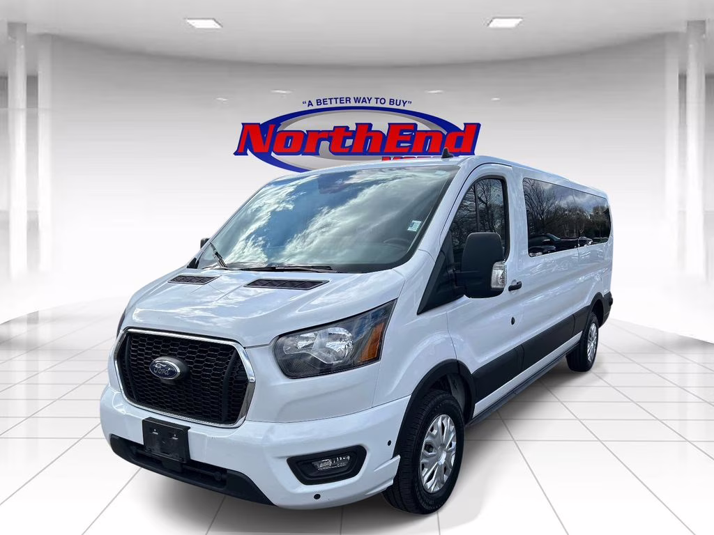 2024 Oxford White Ford Transit-350 XLT RWD Crossover
