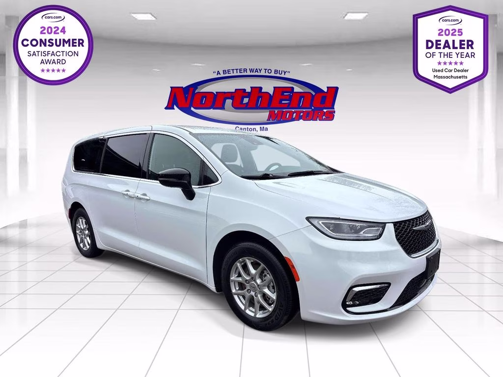 2025 Bright White Clearcoat Chrysler Pacifica Select FWD Van