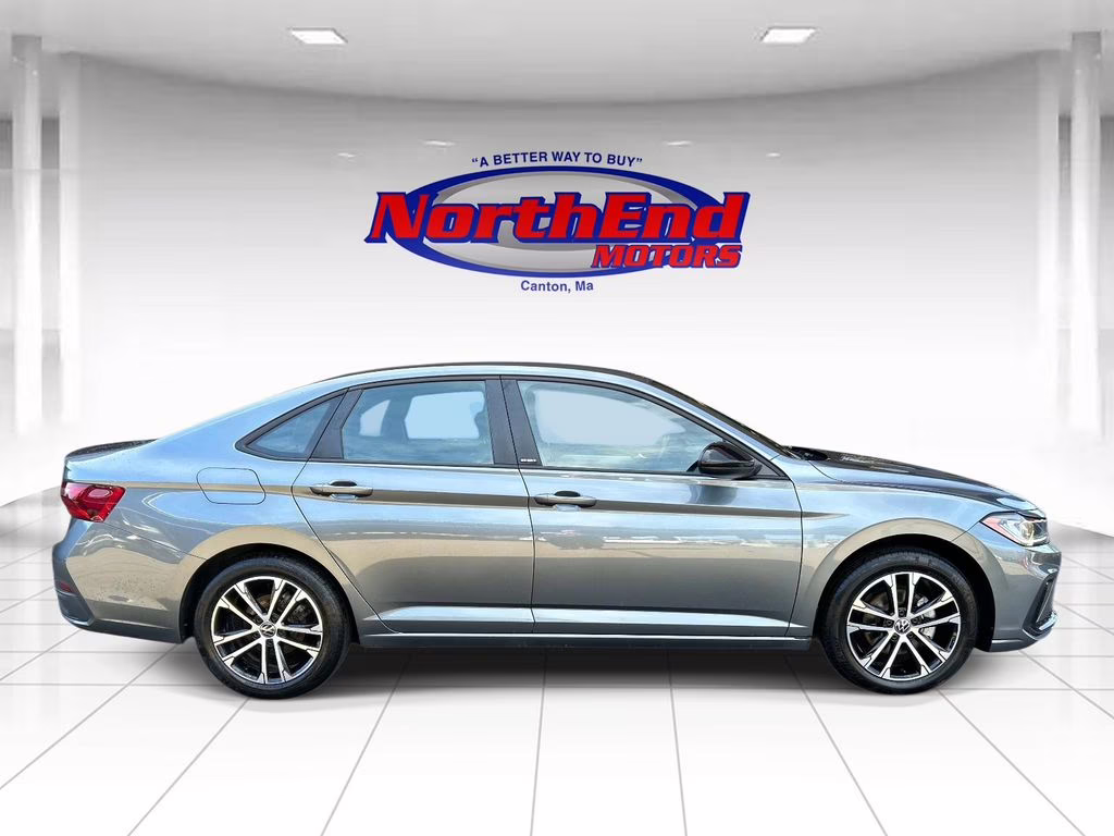 2025 Gray Volkswagen Jetta 1.5T Sport FWD Sedan