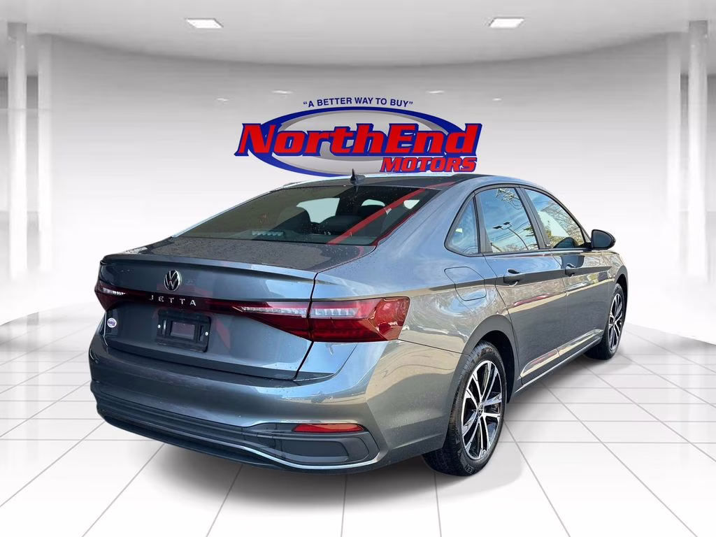 2025 Gray Volkswagen Jetta 1.5T Sport FWD Sedan