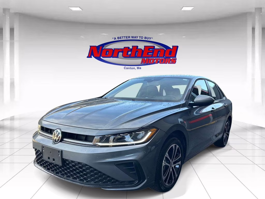 2025 Gray Volkswagen Jetta 1.5T Sport FWD Sedan