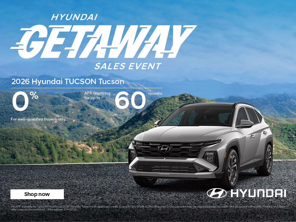 2026 White Pearl Hyundai Tucson SEL FWD SUV
