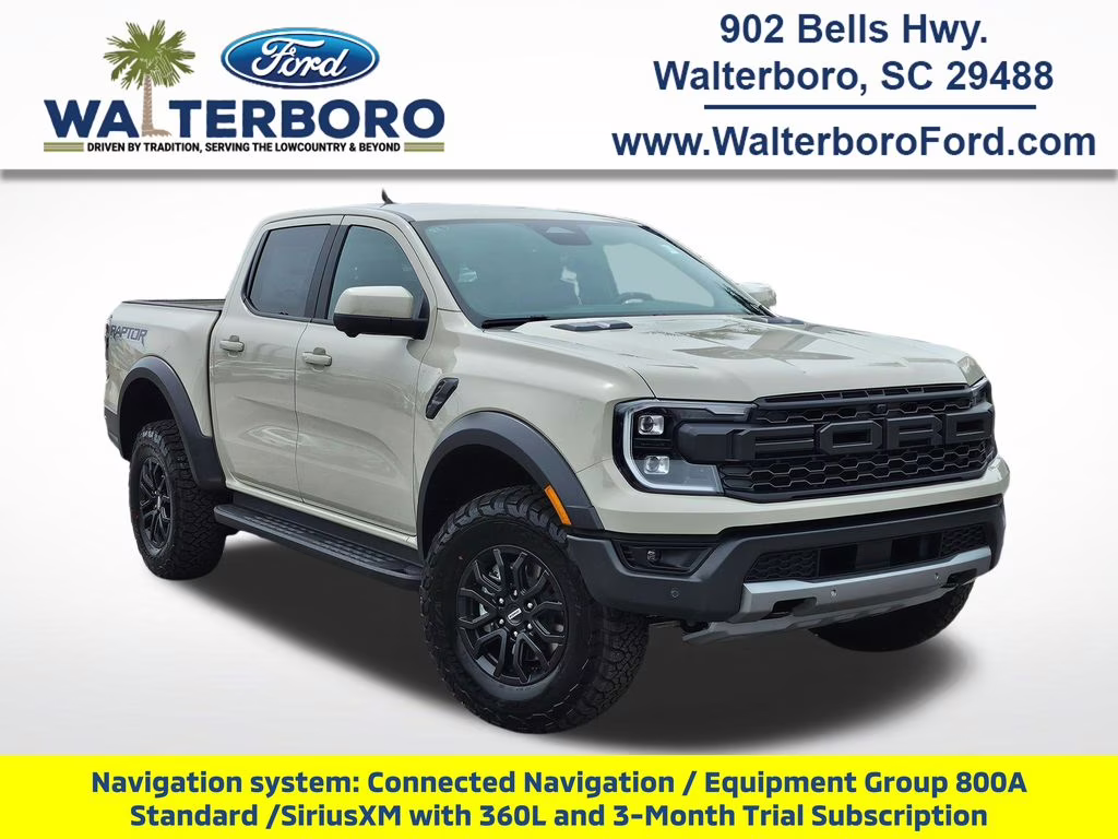 2026 Desert Sand Ford Ranger Raptor 4X4 Truck