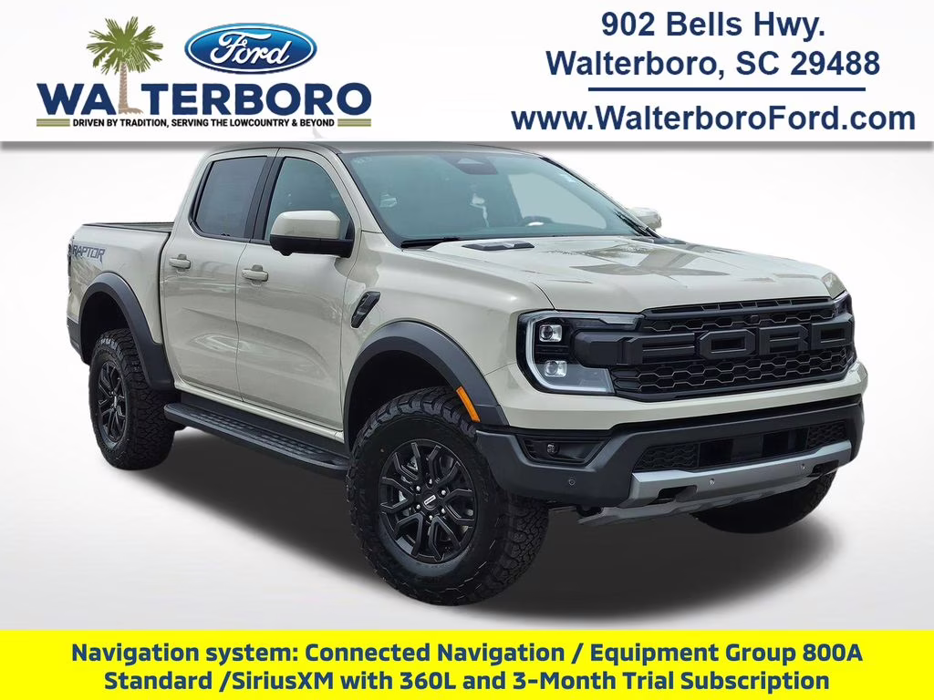 2026 Desert Sand Ford Ranger Raptor 4X4 Truck