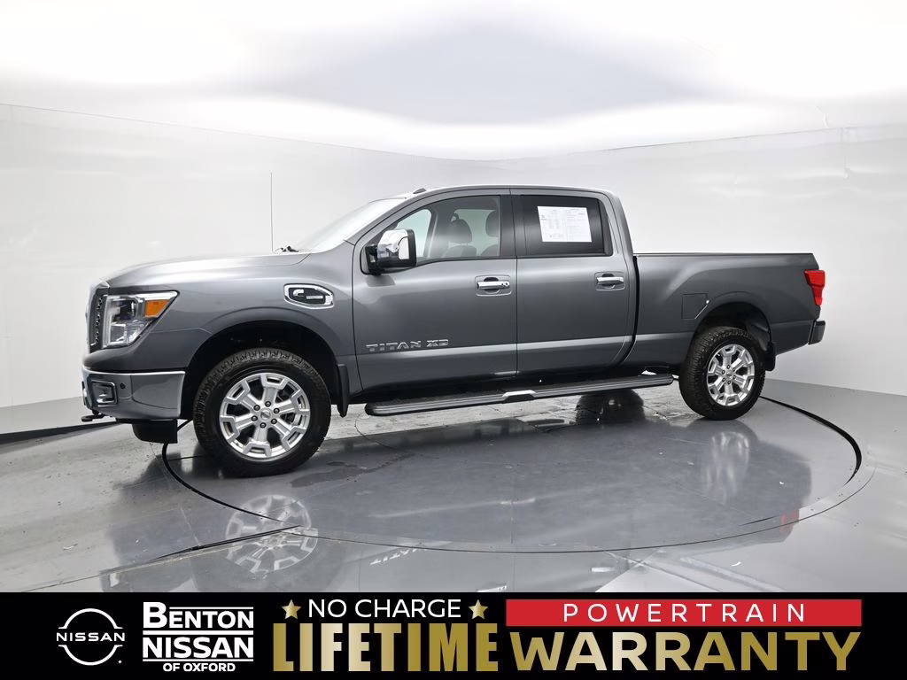 2016 Gun Metallic Nissan Titan XD SL RWD Truck