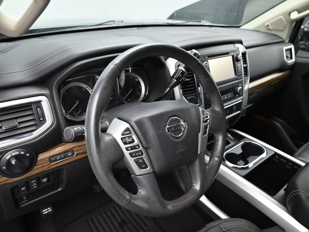 2016 Gun Metallic Nissan Titan XD SL RWD Truck