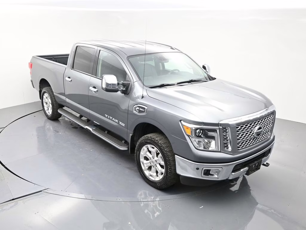 2016 Gun Metallic Nissan Titan XD SL RWD Truck