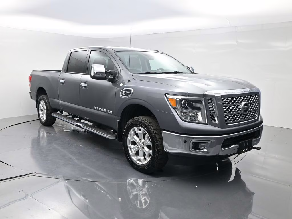 2016 Gun Metallic Nissan Titan XD SL RWD Truck