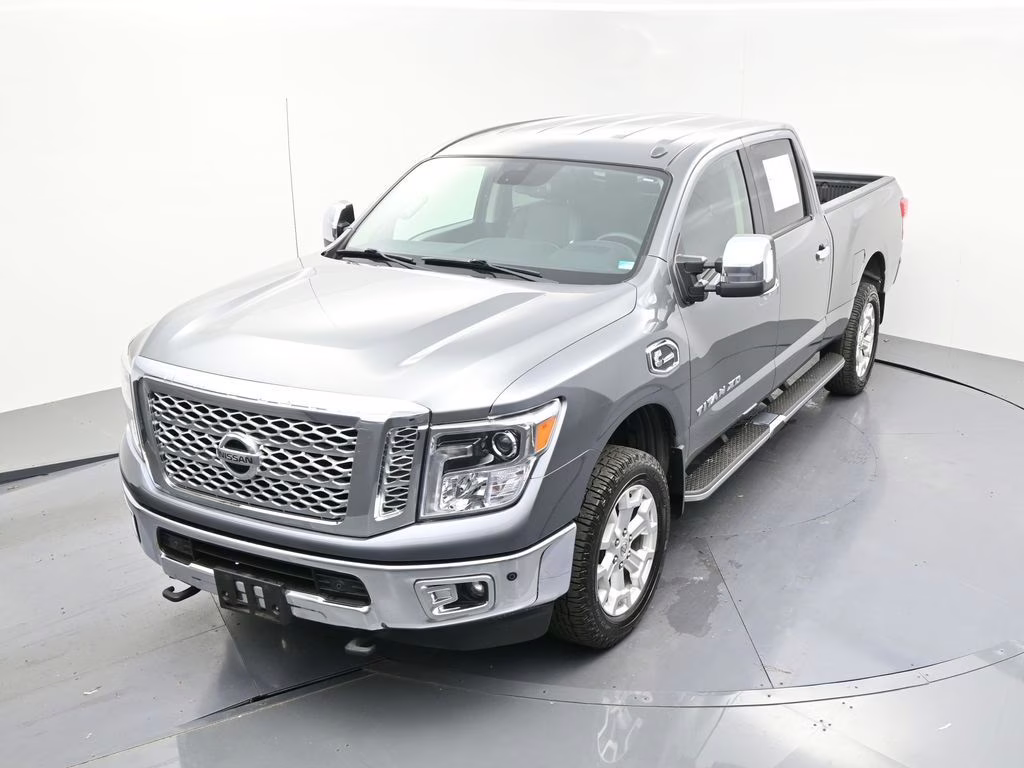 2016 Gun Metallic Nissan Titan XD SL RWD Truck