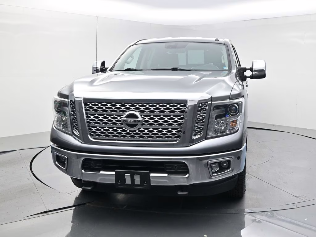 2016 Gun Metallic Nissan Titan XD SL RWD Truck