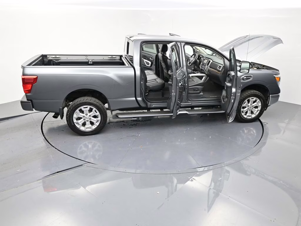 2016 Gun Metallic Nissan Titan XD SL RWD Truck
