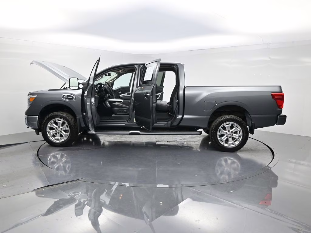 2016 Gun Metallic Nissan Titan XD SL RWD Truck
