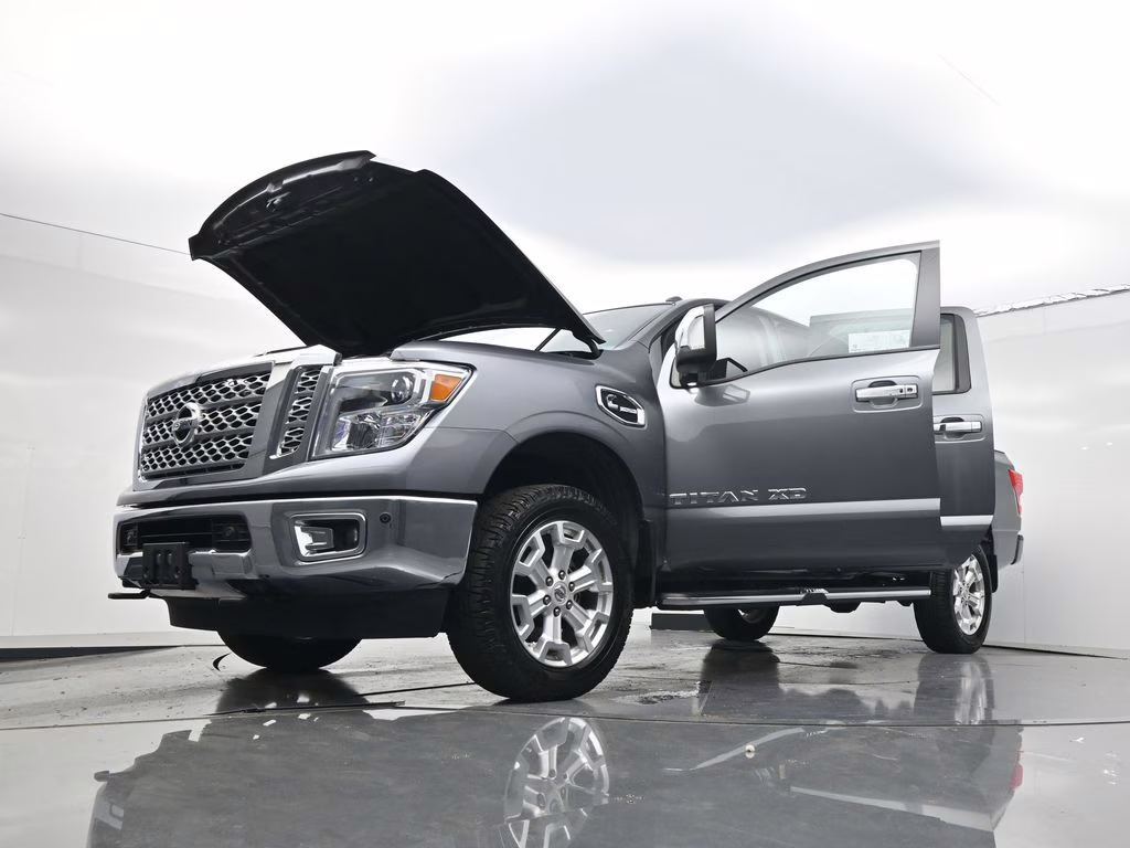 2016 Gun Metallic Nissan Titan XD SL RWD Truck