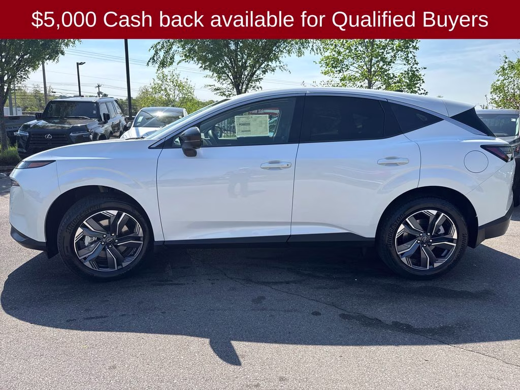 2026 Everest White Pearl Tricoat Nissan Murano SL AWD SUV