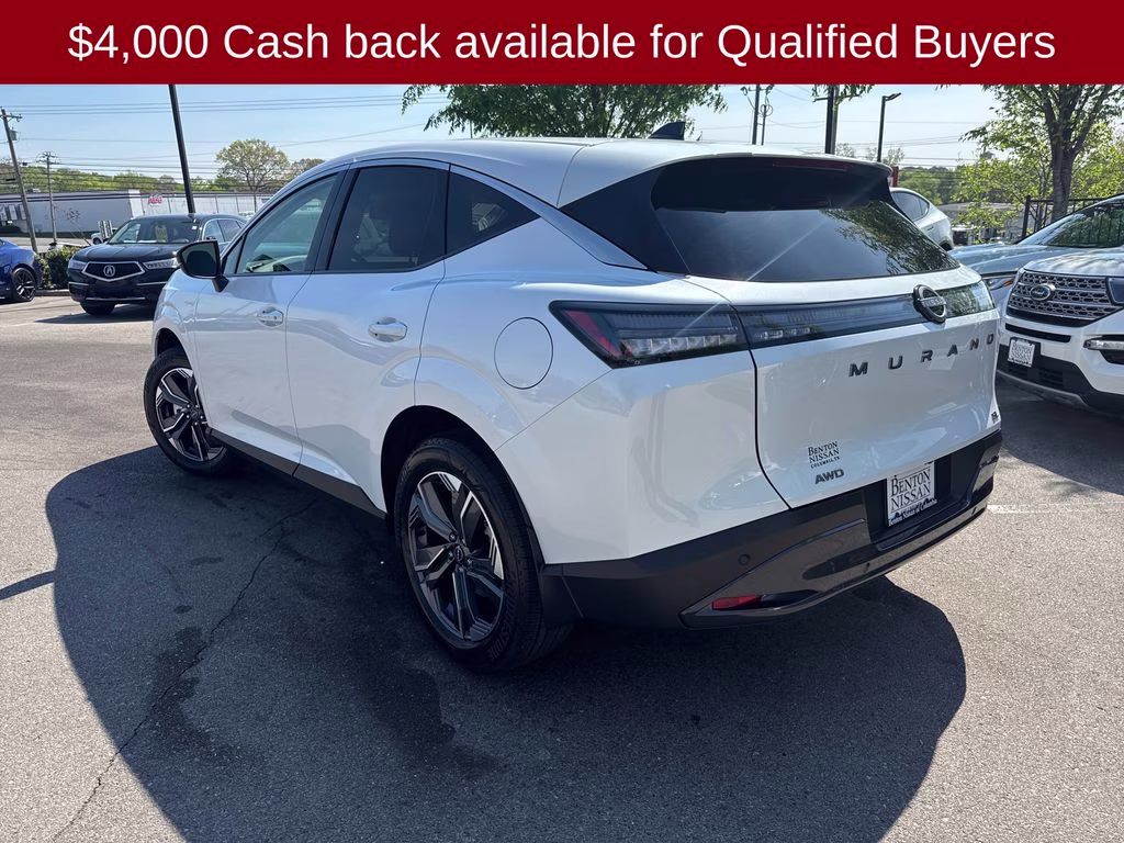 2026 Everest White Pearl Tricoat Nissan Murano SL AWD SUV