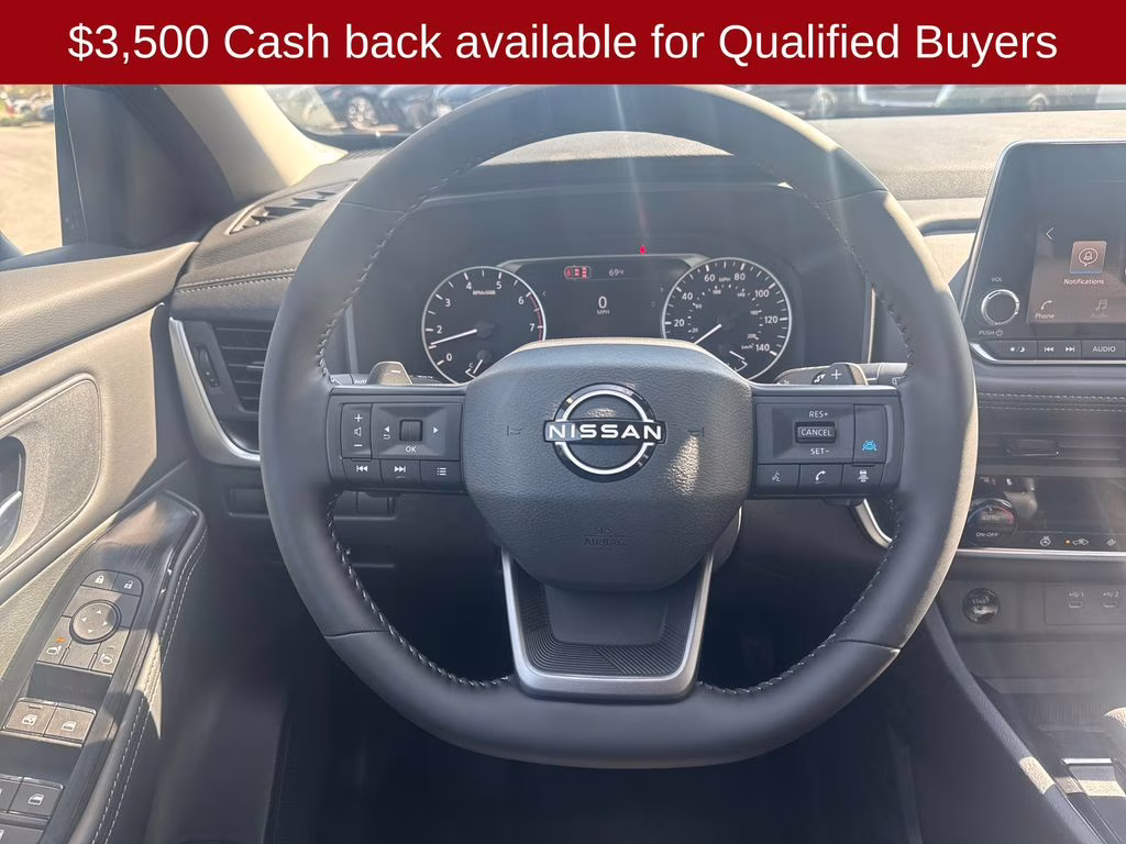 2026 Super Black Nissan Rogue Dark Armor FWD SUV