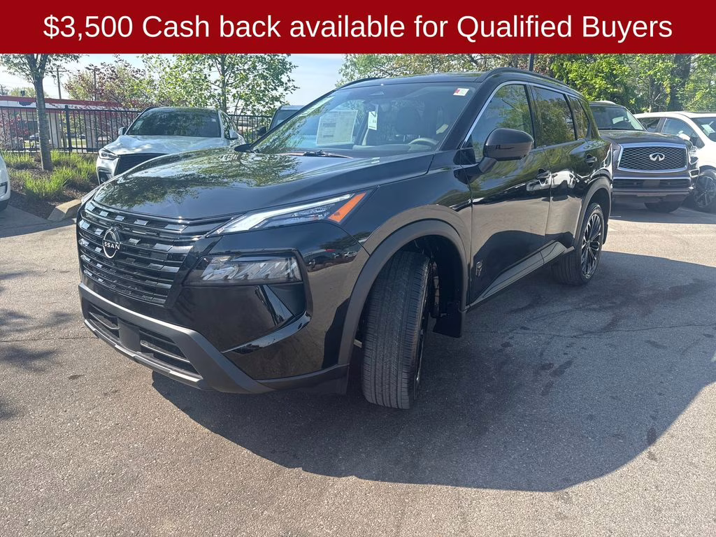 2026 Super Black Nissan Rogue Dark Armor FWD SUV