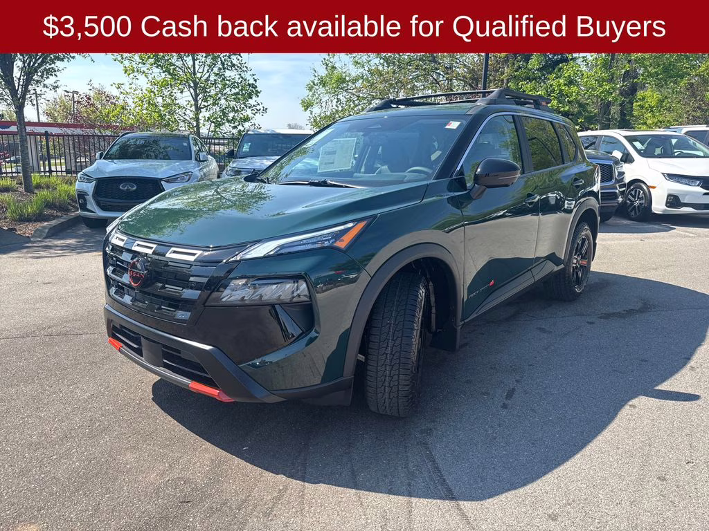 2026 Obsidian Green Nissan Rogue Rock Creek AWD SUV