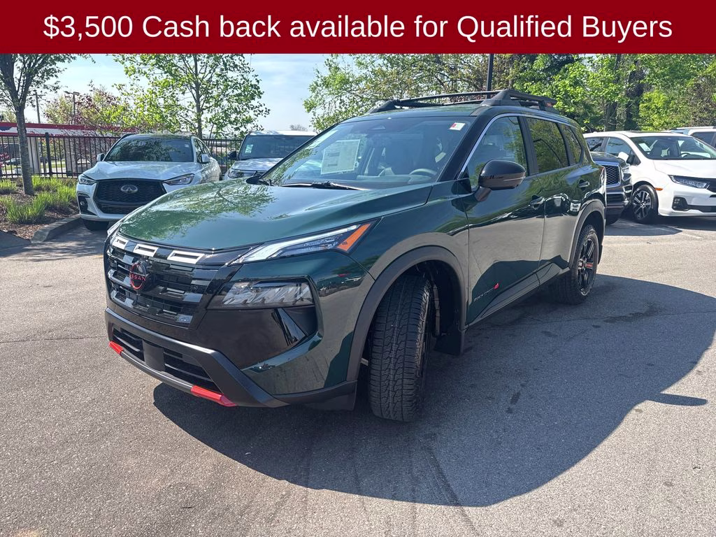 2026 Obsidian Green Nissan Rogue Rock Creek AWD SUV