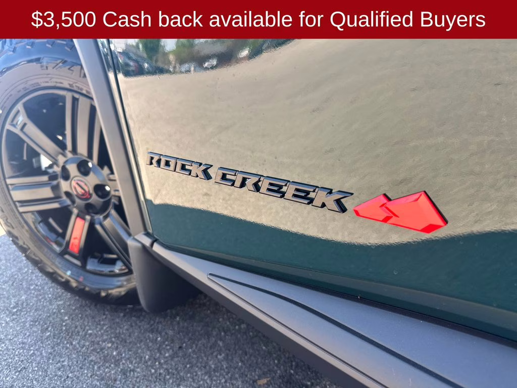 2026 Obsidian Green Nissan Rogue Rock Creek AWD SUV