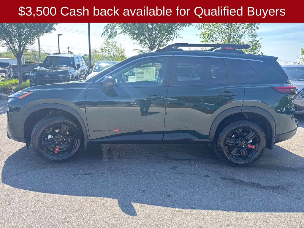 2026 Obsidian Green Nissan Rogue Rock Creek AWD SUV