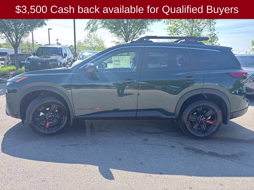 2026 Obsidian Green Nissan Rogue Rock Creek AWD SUV