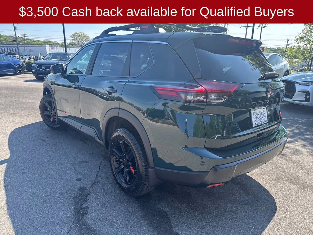 2026 Obsidian Green Nissan Rogue Rock Creek AWD SUV