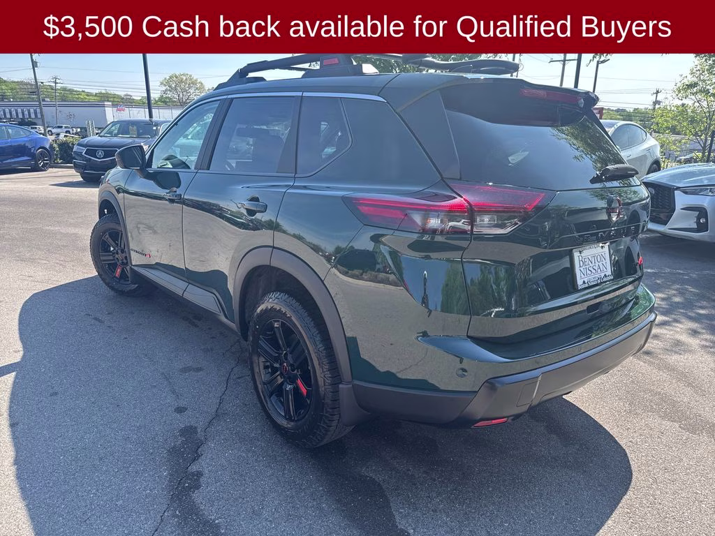 2026 Obsidian Green Nissan Rogue Rock Creek AWD SUV