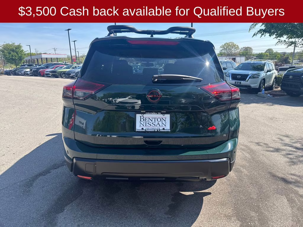 2026 Obsidian Green Nissan Rogue Rock Creek AWD SUV