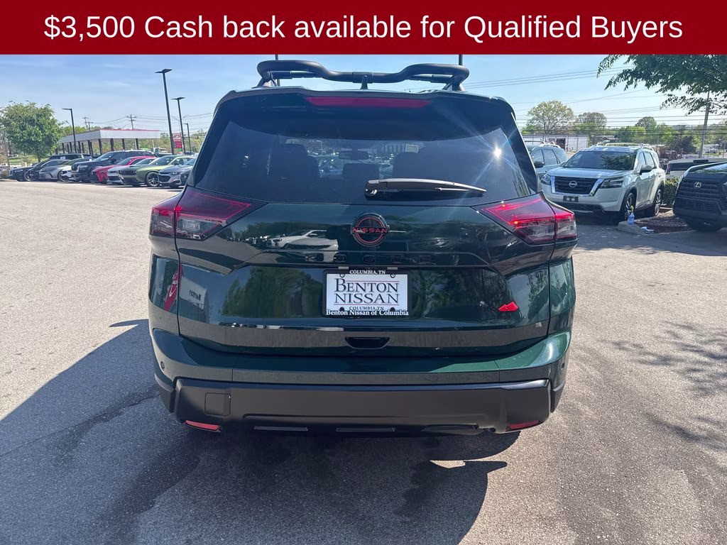 2026 Obsidian Green Nissan Rogue Rock Creek AWD SUV