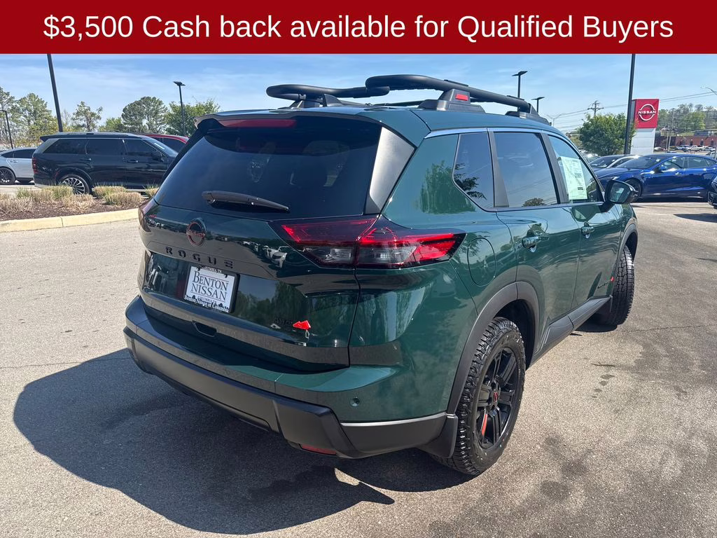 2026 Obsidian Green Nissan Rogue Rock Creek AWD SUV
