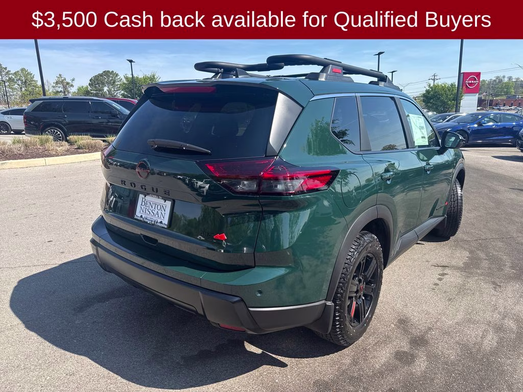 2026 Obsidian Green Nissan Rogue Rock Creek AWD SUV