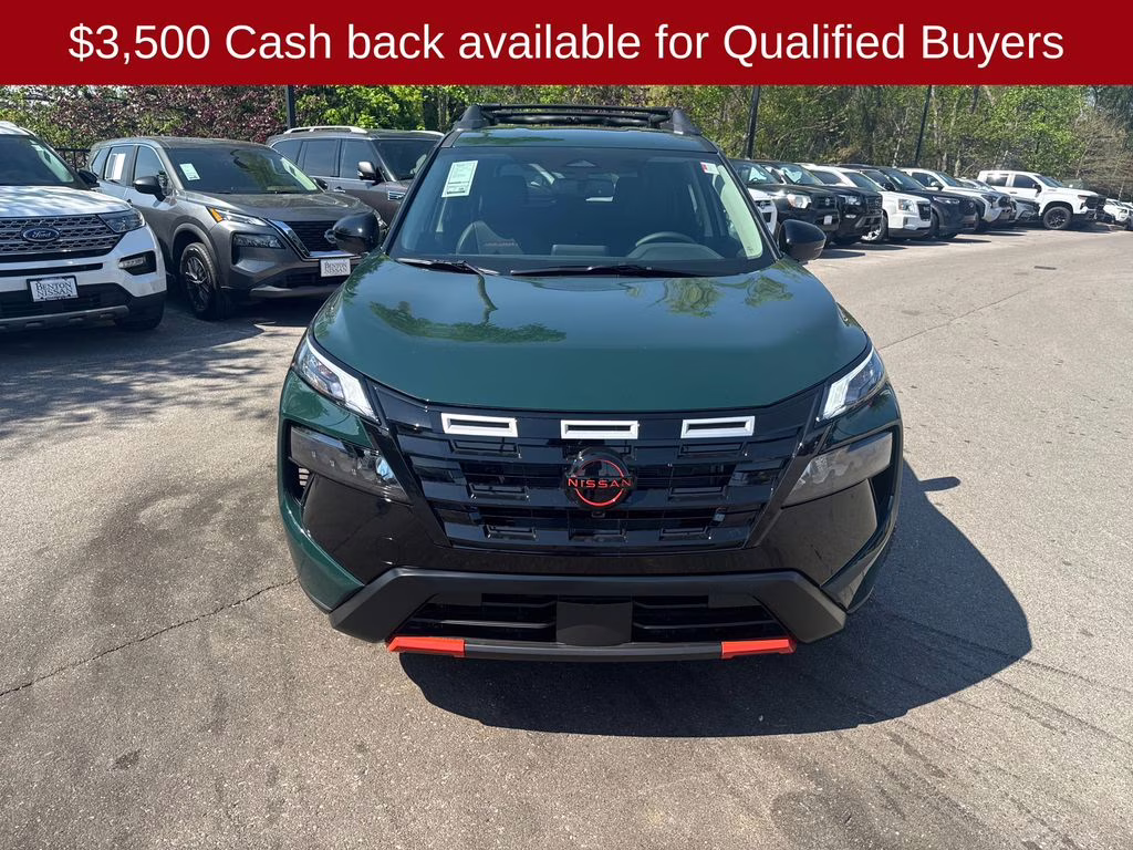 2026 Obsidian Green Nissan Rogue Rock Creek AWD SUV