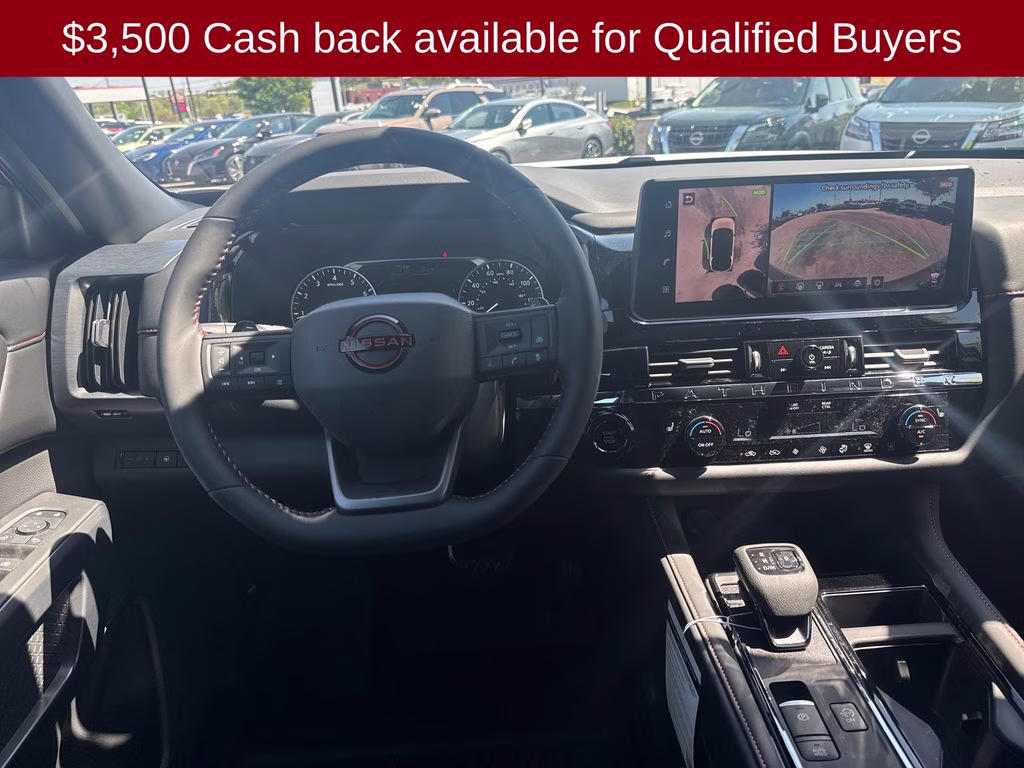 2026 Everest White Pearl Tricoat Nissan Pathfinder Rock Creek 4X4 SUV