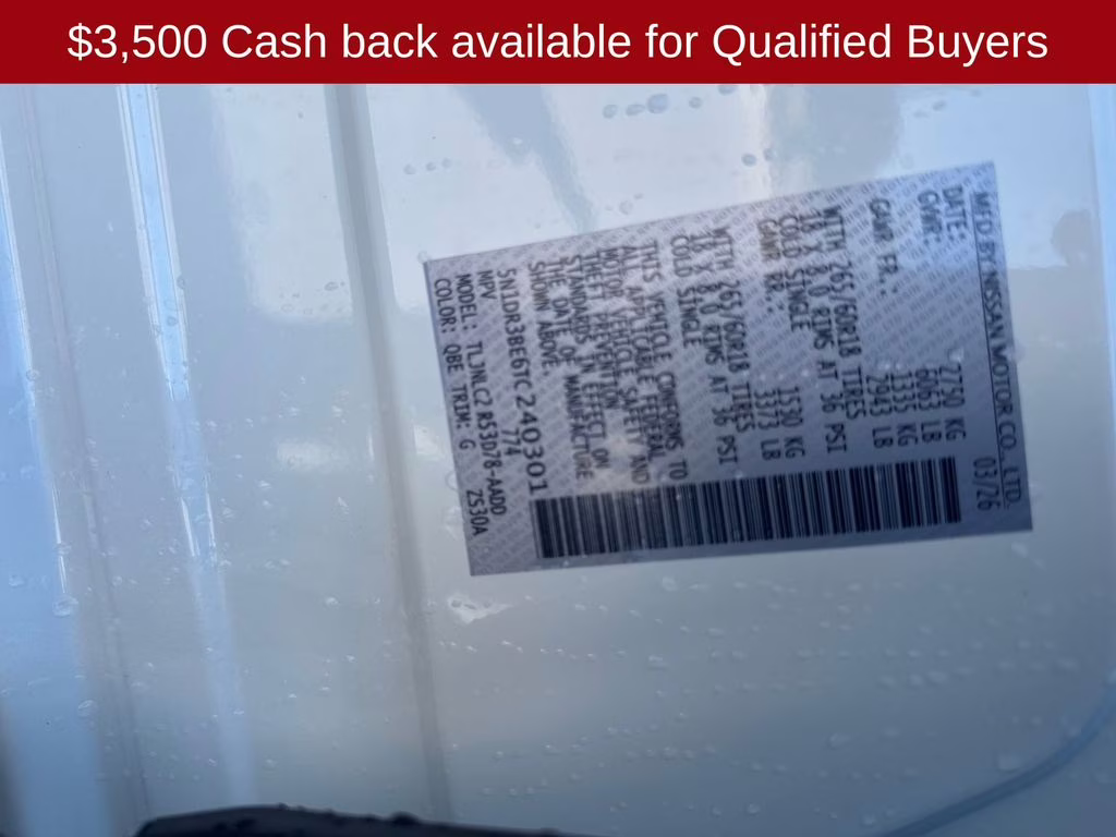 2026 Everest White Pearl Tricoat Nissan Pathfinder Rock Creek 4X4 SUV