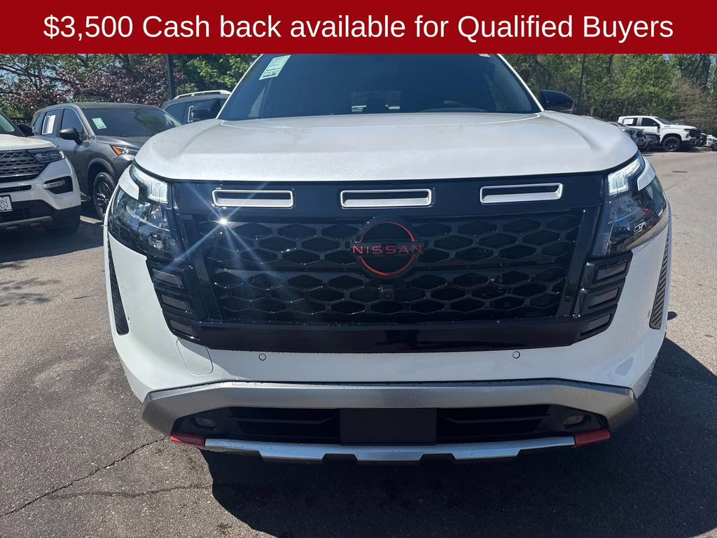 2026 Everest White Pearl Tricoat Nissan Pathfinder Rock Creek 4X4 SUV